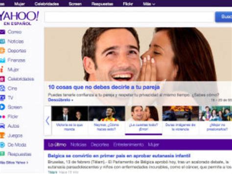 Yahoo en Español rediseña su página principal   CNET en ...