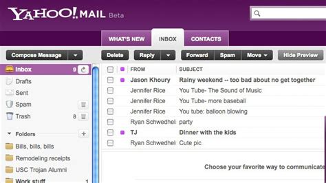 Yahoo! estrena nueva interfaz de correo