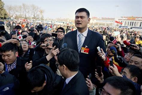 Yao Ming Stands Up — Real Tall — for Chinese Style ...
