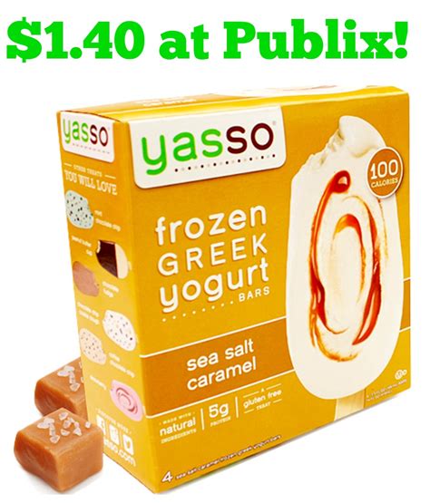 Yasso Frozen Greek Yogurt Bars Only $1.40 at Publix ...