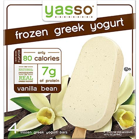 Yasso Frozen Greek Yogurt Bars | Shop Smarter: 100 Calorie ...