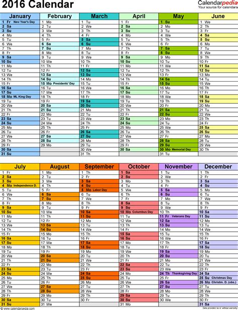 Yearly Calendar Template Excel | calendar template excel