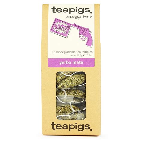 Yerba Mate Tea  Tea Pigs  15 Bags   Buy Whole Foods Online Ltd