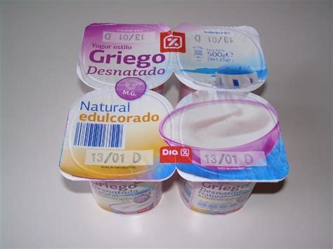Yogur estilo griego desnatado natural edulcorado DIA el ...