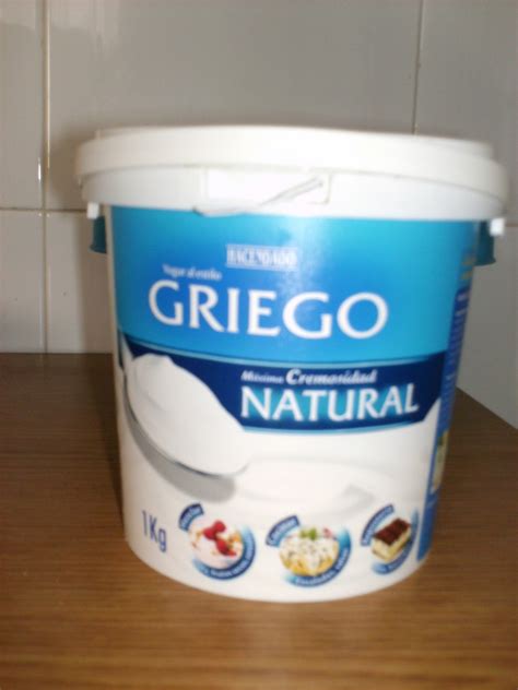Yogur griego 1kg Hacendado