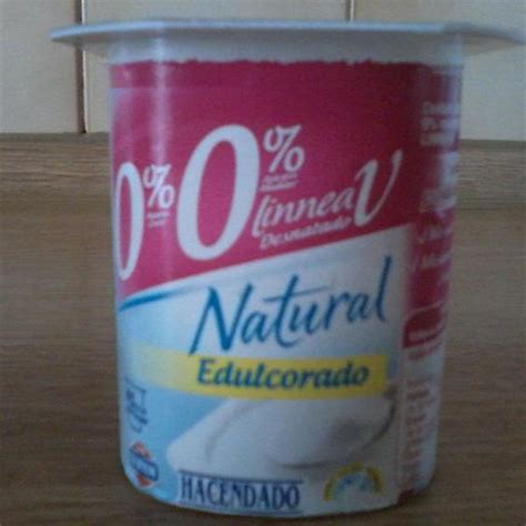 Yogur Natural edulcorado 0% 0% Linnea V Desnatado ...