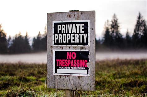 You should probably read this: Private Property Rights ...