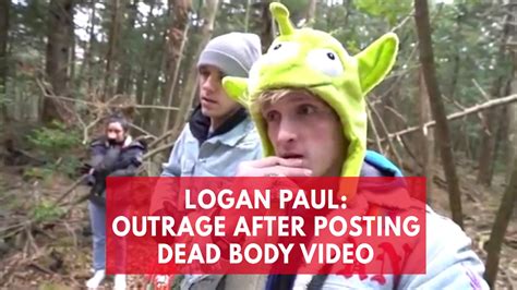 YouTube star Logan Paul under fire for  we found a dead ...