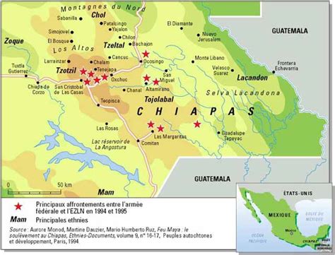 Zapatista chiapas ezln map | Warrior Publications