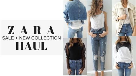 ZARA Sale + New Collection Haul & Try On 2017   YouTube
