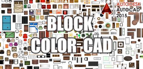 ZENT Design 2D: BLOCK COLOR AutoCAD | AutoCAD blocks ...