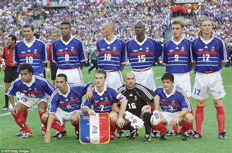 Zinedine Zidane posts picture of France s 1998 World Cup ...