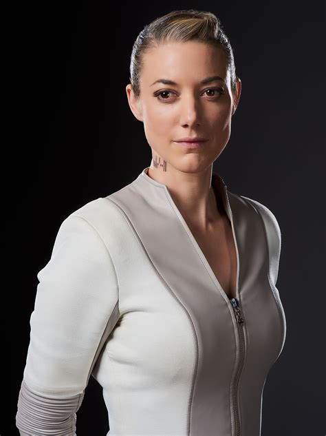 Zoie Palmer  The Android  – Cast | Dark Matter | SYFY WIRE