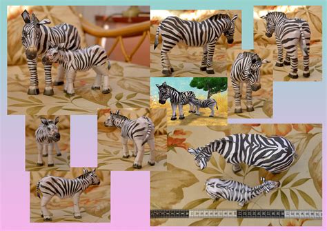 Zoo Tycoon Paper Collection   Common Zebra by ...