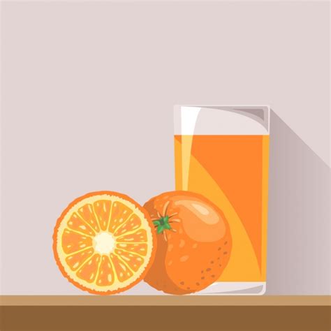 Zumo de naranja | Descargar Vectores gratis